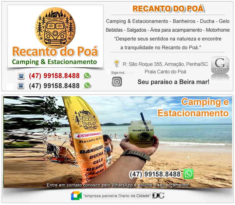 Preço Camping Praia Canto do Poá