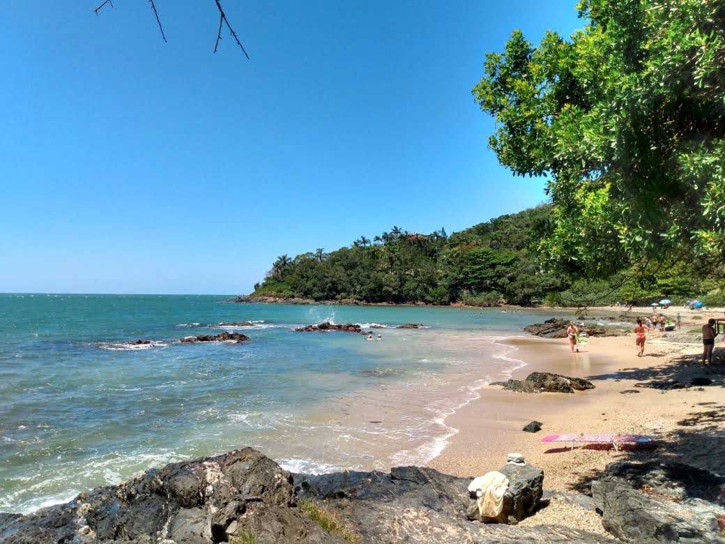 Praia do Cascalho recanto do poa pousada canto estacionamento camping penha sc beto carrero motorhome barraca