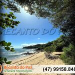 camping praia canto do poá estacionamento espaço para acampamento banheiro ducha motorhome kombi barraca beto carrero bebida salgados penha sc onde ficar